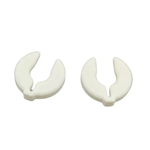for Switch Pro Controller Stick Locks Game Console Joystick Holder Anti-drift Protector 2PCS Black White