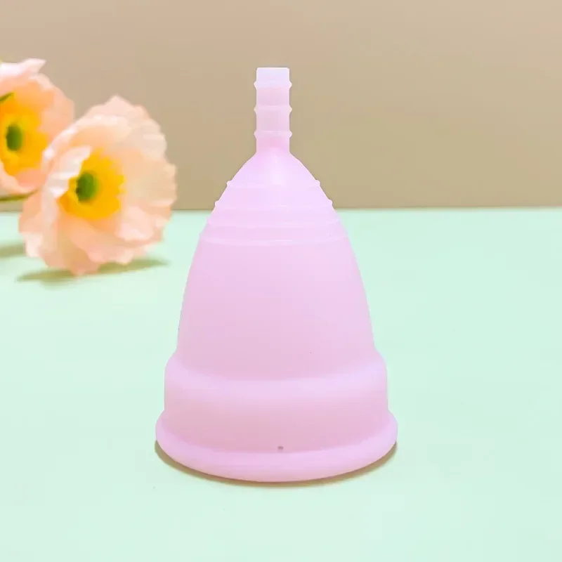 1pc Medical Grade Silicone Menstrual Cup Sterilizer Feminine Hygiene Menstrual Cup Sterilizing Menstrual Period Cup for Women