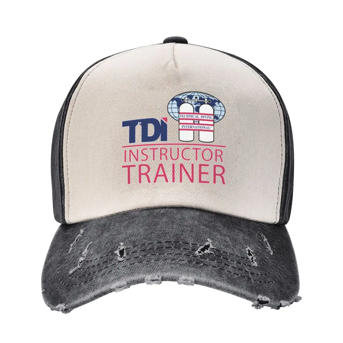 Technical Diving International (TDI) - Instructor Trainer Baseball Cap Fashion Beach Military Cap Man Sports Cap For Man Women's