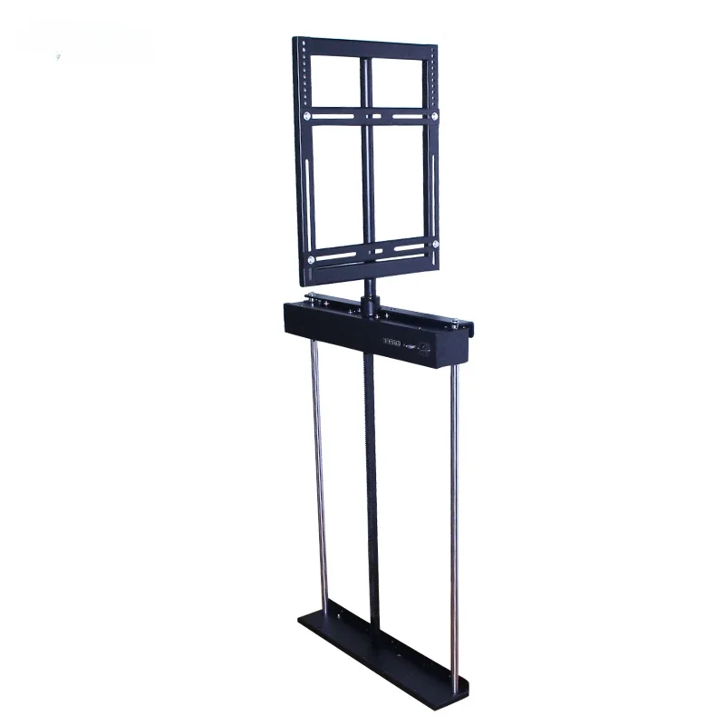 Motorized TV Lift Aluminum Alloy Remote Control 360 Degree Rotating Electric Lifting TV Holder 52-65 inches Panel TV