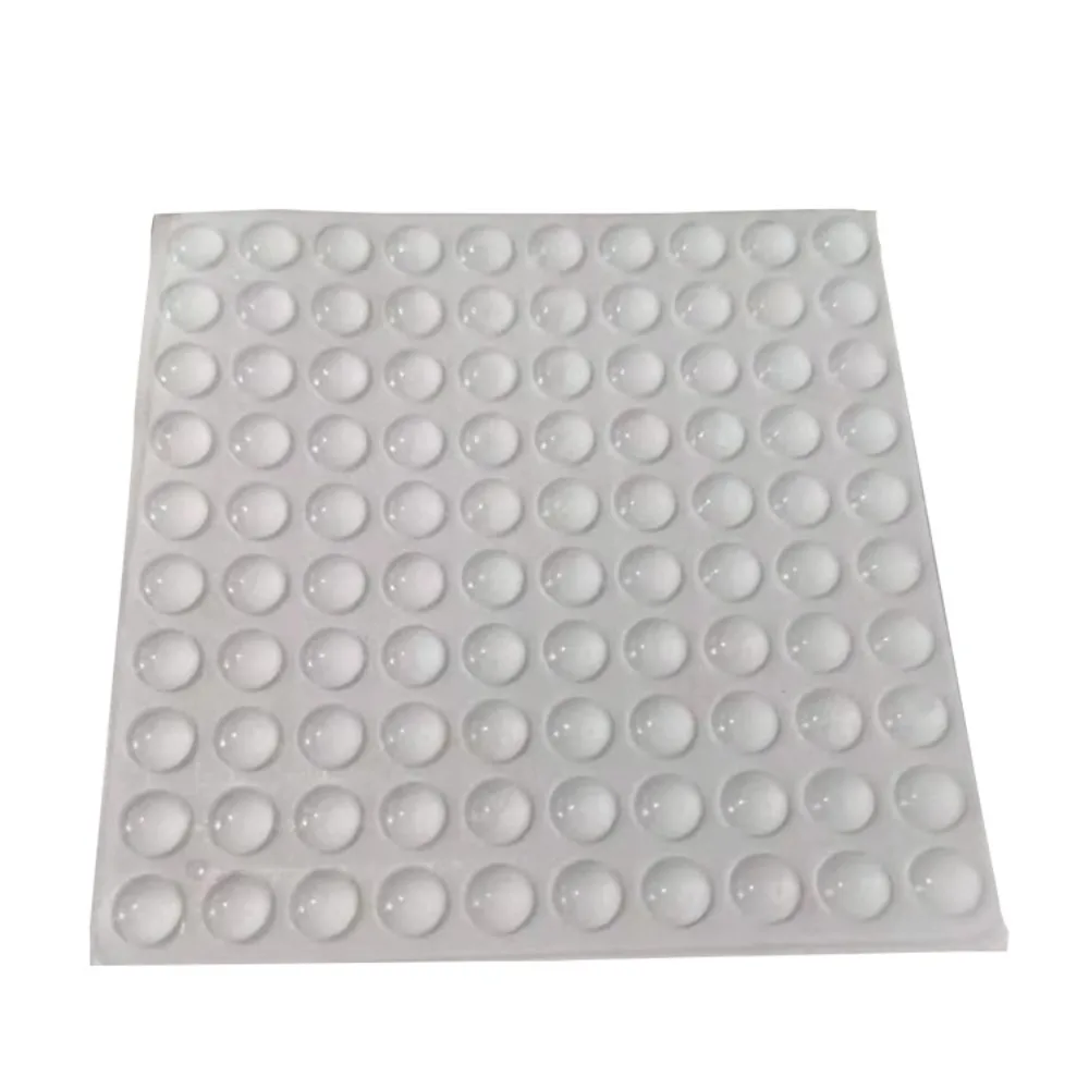 New Self Adhesive Damper Buffer Clear Round Door Stopper Silicone Cabinet Bumpers