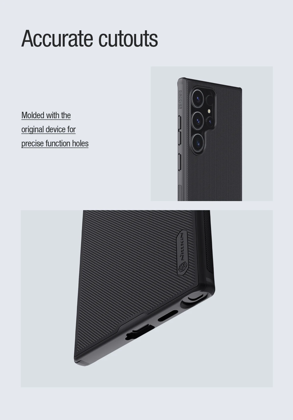Für Samsung Galaxy S24 Ultra / S24 Plus / S24 Hülle Nillkin Super Frosted Shield Magnetische Abdeckung für Samsung S24 Ultra 5G Hülle – Detail 10