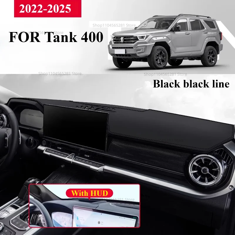 FOR Tank 400 2022-2025 Car Dash Mat Dashmat Dashboard Mat Cover Sun Shade Dash Board Cover Carpet Accessories