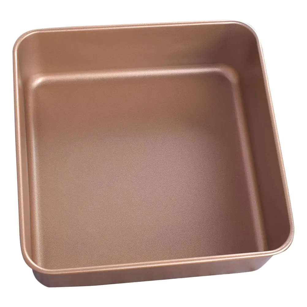 

Ancient Cake Baking Roaster Pan Square Steel Solid Bottom Cookie Roaster Pan Cookie Lasagna Elevated Classic Versatile Tool
