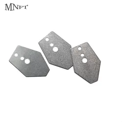Pack of 40 DIY Standard Swim Jig Dancer Blades,Shakee Spinner Blades,Mag Jig Dancer Blade