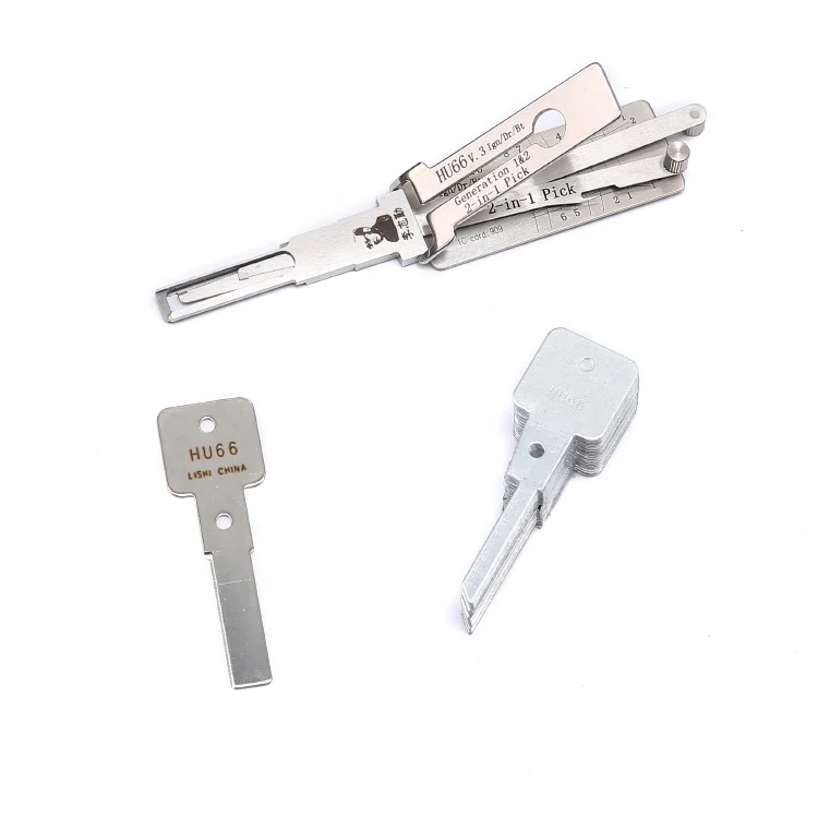 منتج جديد من أدوات فتح الصلب والبلاستيك مجموعات أدوات قطف الأقفال للسيارات الأوروبية #5