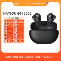 HAYLOU GT1 2023 TWS Earbuds Dual-master Chip Bluetooth 5.2 Earphones Wireless Headphones 20H Battery Life SBC/AAC Audio Codec