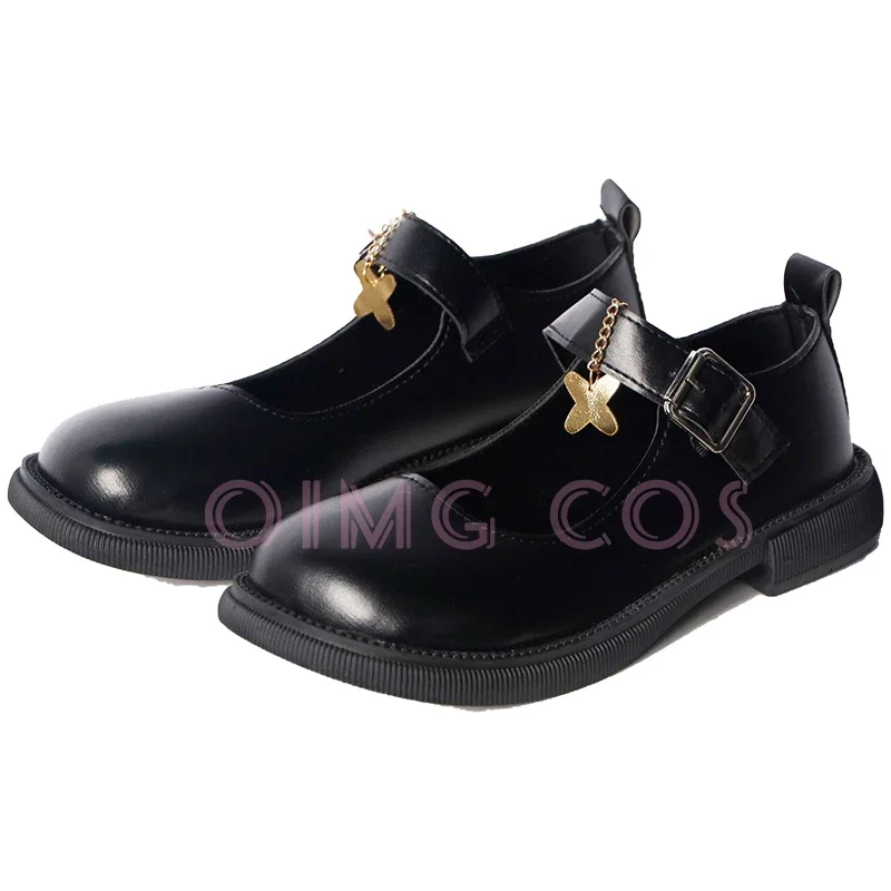 Genshin Impact Klee Cosplay Shoes Anime Chinese Style Halloween for Men Game Role Playing Props