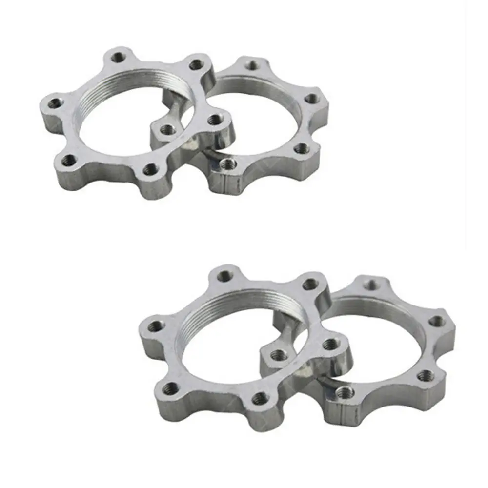 Accessories Threaded Hubs Disk Flange Pull Seat Disc Brake Rotor 6 Bolt Flange Adapter Threaded Disc Brakes Modified Disc Brake