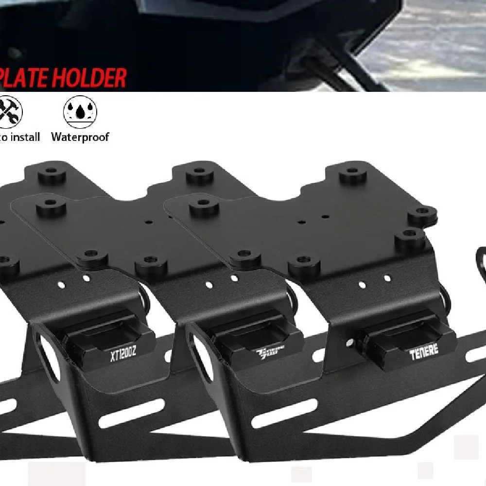 

For Yamaha T7 Rally XTZ700 XTZ 700 Rear License Plate Holder Bracket with Light 2025 Tenere 700 Tail Tidy Fender Eliminator Part