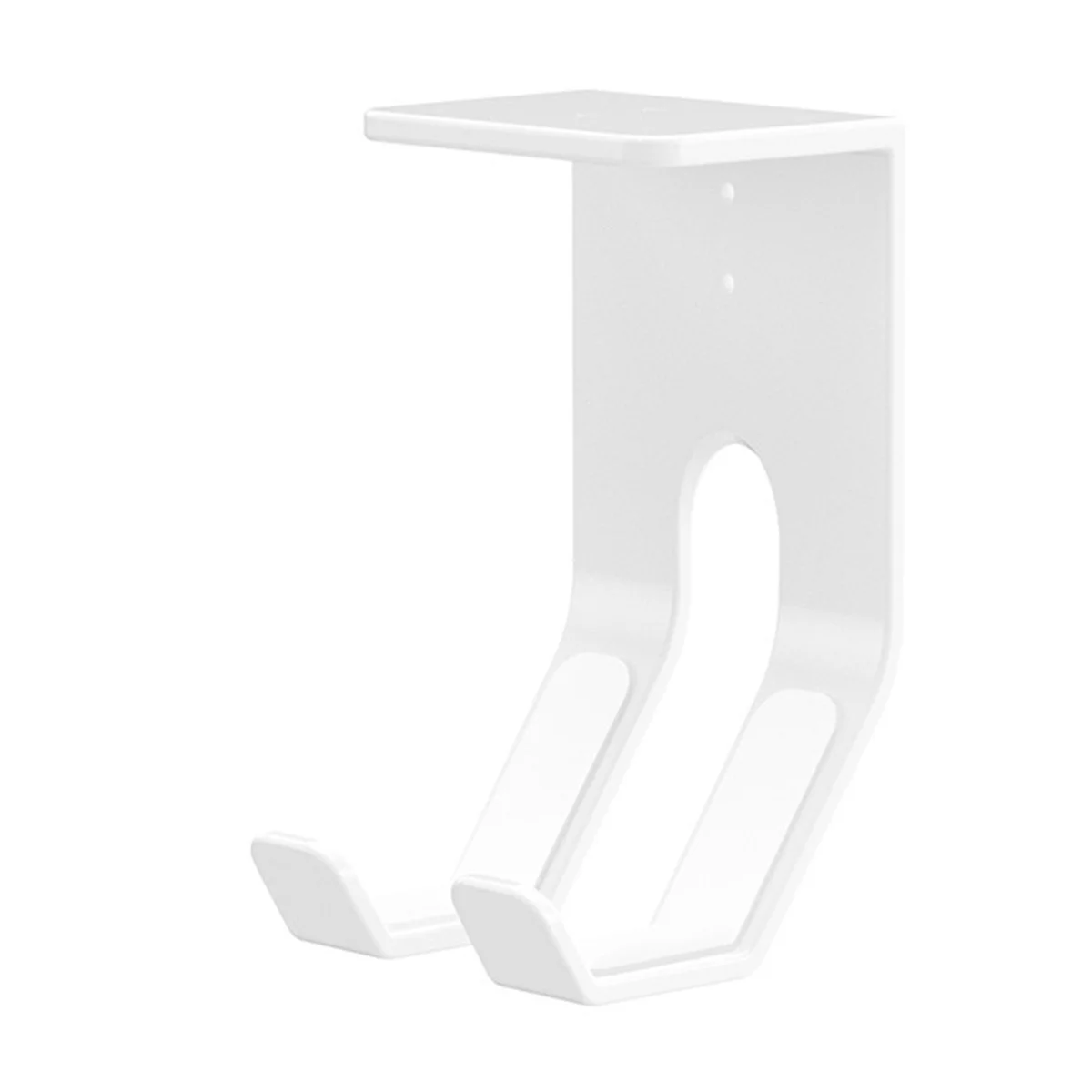 QA88X وحدة تحكم الألعاب على الحائط، حامل معلق لسماعات الألعاب لجهاز PS5 PS4 Switch Pro Xbox One باللون الأبيض