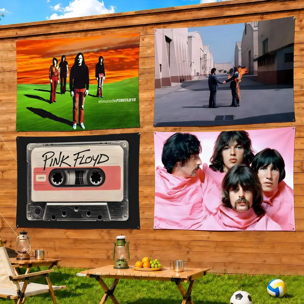 P-Pink Band F-Floyd-D Flags For Living Room Home Dorm Decor Wall Outdoor Camping Party Banner Gifts