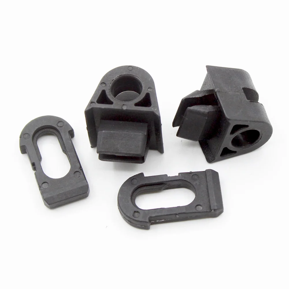 

50Pcs Auto Plastic Fastener Clips Black Stabilizer Bar Support Rod Plastic Sleeve Retainer