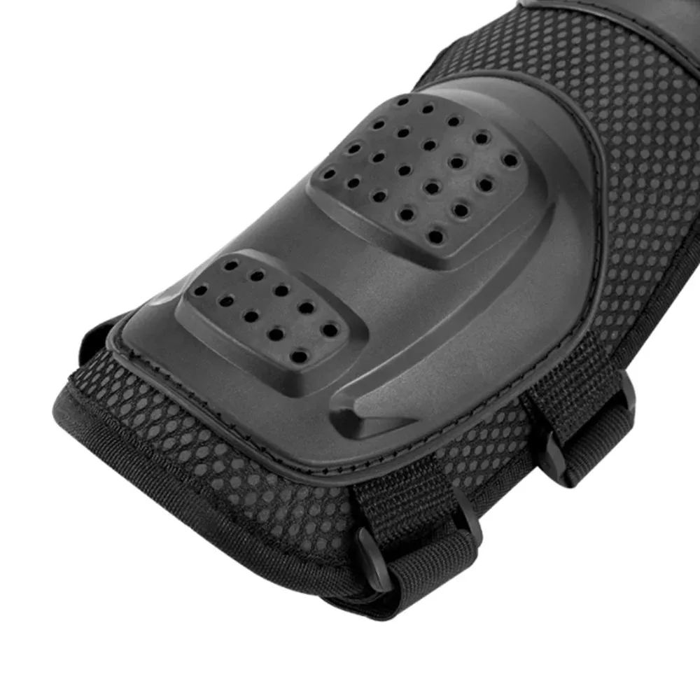 สนับเข่าและสนับศอกสำหรับรถจักรยานยนต์ ระบายอากาศได้ดี สำหรับการแข่งรถ ออฟโรด กีฬากลางแจ้ง ชุดป้องกันนักขี่มอเตอร์ไซค์ ชุดสนับเข่าสี่ชิ้น