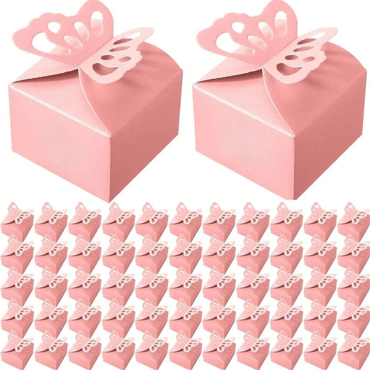 25pcs Butterfly Favor Boxes Girl Baby Shower Butterfly Candy Box Decoration Party Wedding Birthday Small Butterfly Gift Boxes