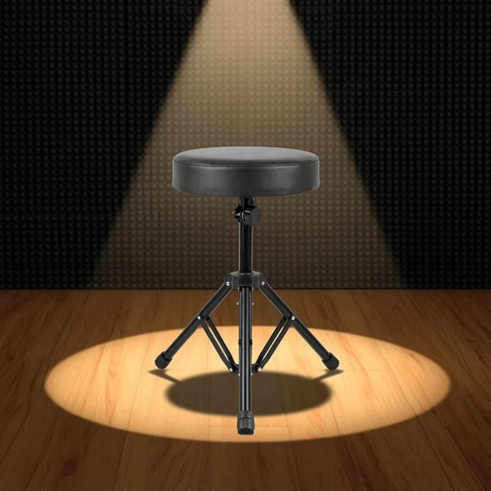 Drum Stool with Padded Seat Ro - Drum Practice Pad review and price