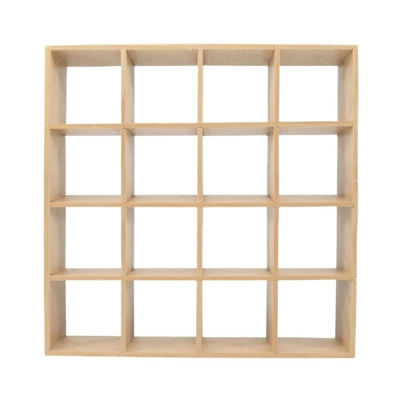 

Sturdy 16 Slot Organizers for Miniature Dollhouses Home Accessories