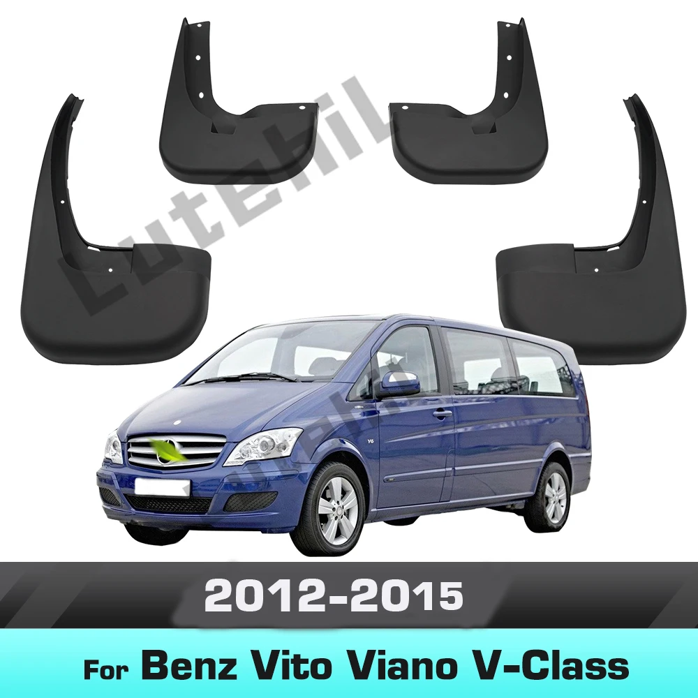 Für Mercedes Benz Vito Viano V-Klasse W639/W447 2012-2015 2014 Kotflügel Schmutzfänger Spritzschutz Kotflügel Schmutzfänger Autozubehör