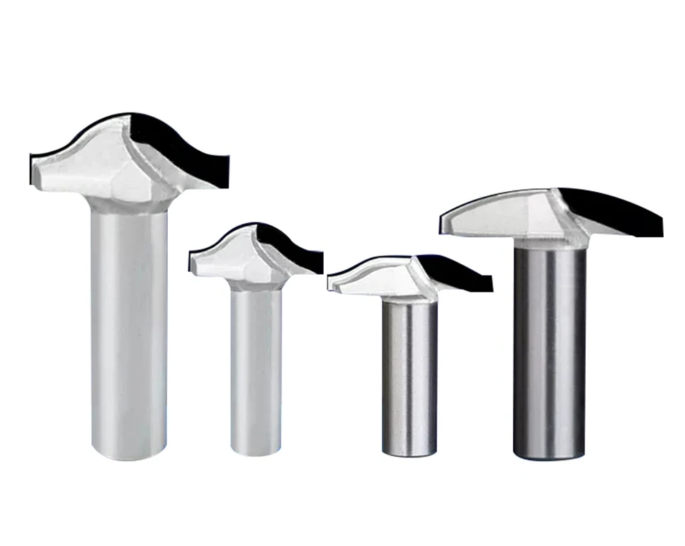 

PCD Round Cove Box Router Bit Diamond Round Bottom Bit End Mill for MDF Plywood Cabinet Door Woodworking