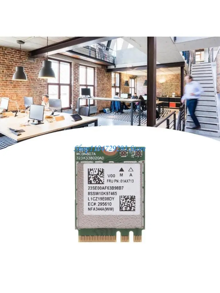 

Y2GD Wireless Adapter Card for NFA344A QCNFA344A 802.11AC 2.4G NGFF WIFI Card