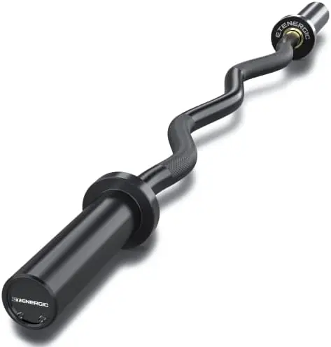 

Штанга EZ Curl, 47 дюймов, 500 фунтов, подходит для штанги 2 дюйма