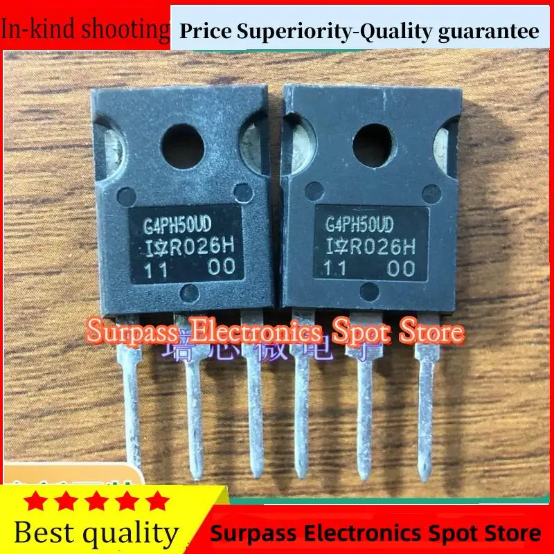 50PCS-100PCS  G4PH50UD IRG4PH50UD  IGBT TO-247 45A/1200V Price Superiority-Quality guarantee