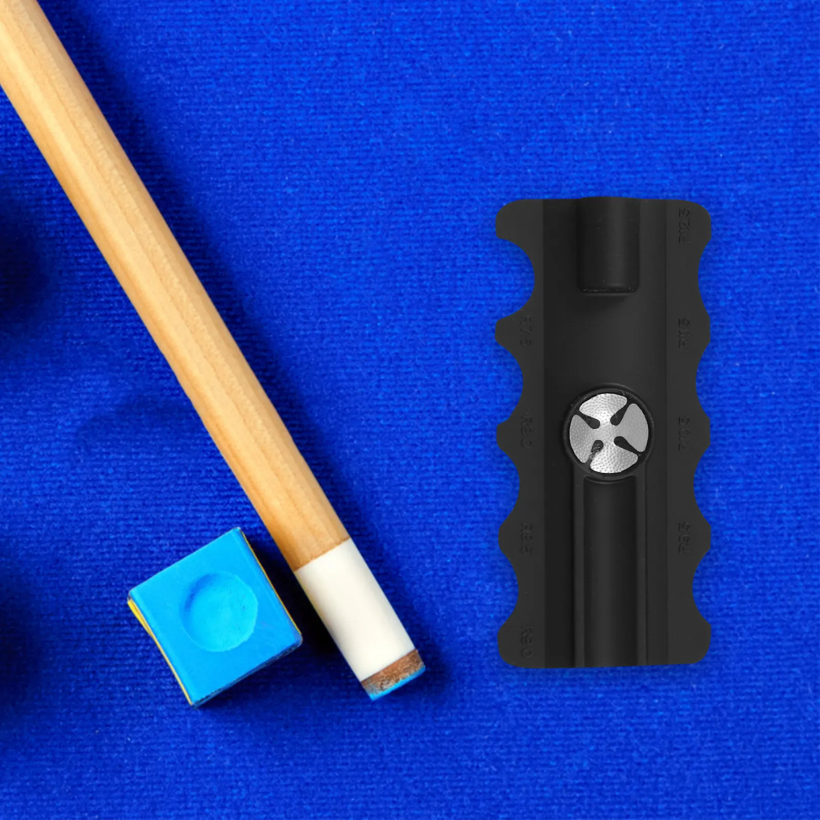 

Multi-Functional 5-in-1 Pool Cue Tip Shaper and Repair Tool Burnisher for Polishing Shaping Snooker Billiard Cue Maintenance