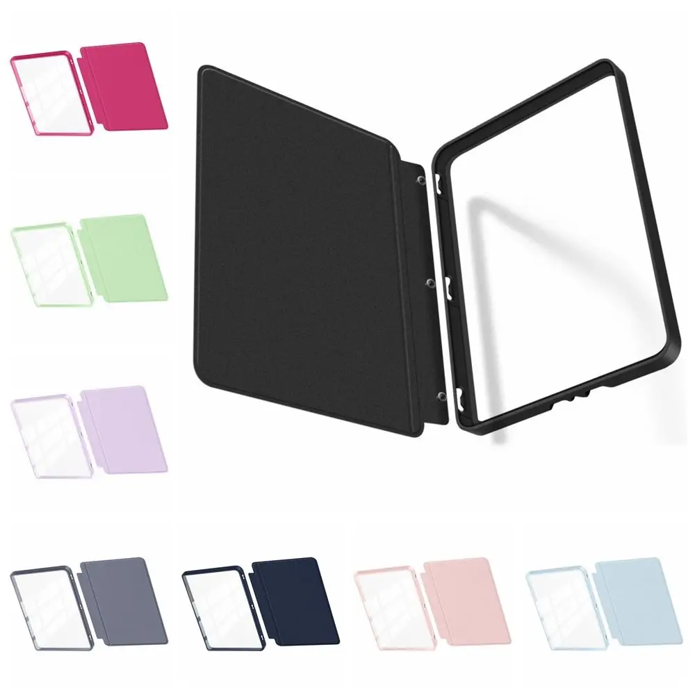 Étui pour liseuse électronique 6 pouces avec fonction veille/réveil automatique, design séparé, coque acrylique détachable, protection intelligente antichoc pour Kindle 2024/2022 11e génération
