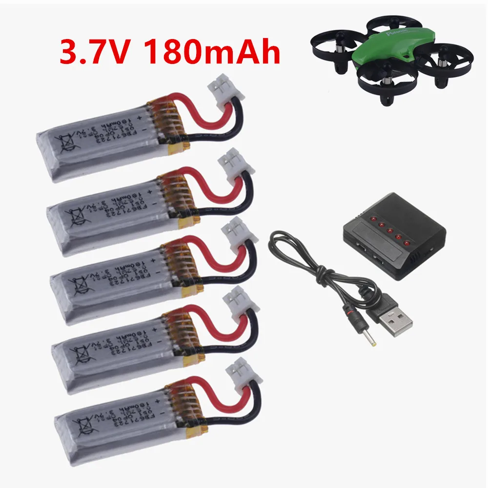 3.7V 180mAh Lipo Battery For Udi i22 Potensic A20 Mini Drone RC Quadcopter Spare Parts 671723 3.7V Rechargable Bateria