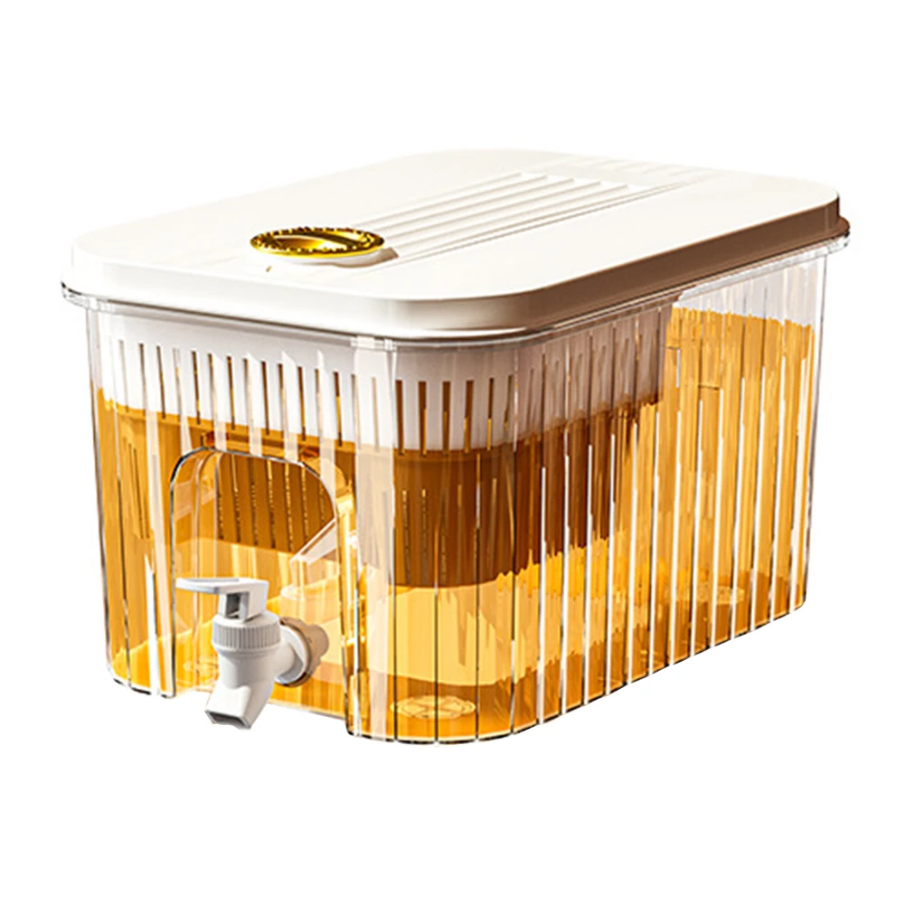 4.5L إبريق الماء البارد قاعدة قابلة للفصل إبريق عصير محمول غلاية باردة مع صنبور موزع مياه إبريق للحفلات والاستخدام اليومي