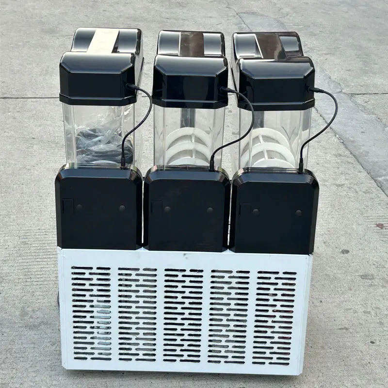 Commercial Snow Melting Machine Single Cylinder Double Cylinder Three Cylinder Automatic Cold Drink Snow Mud Machine