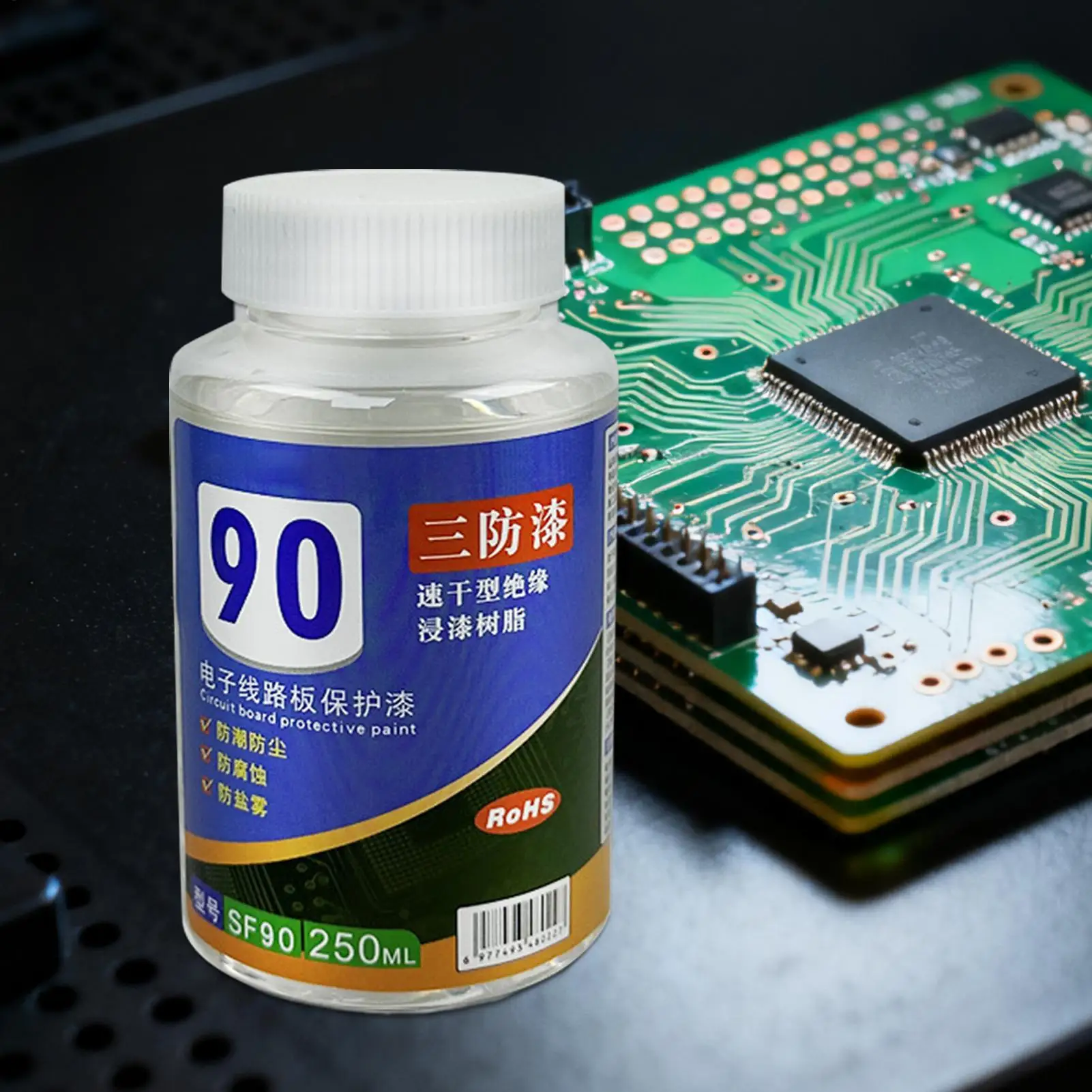 100ml/250ml PCB Insulating Varnish Electronic Potting Compound PCB Waterproof Clear Conformal Coating Circuit Board Repair Paint