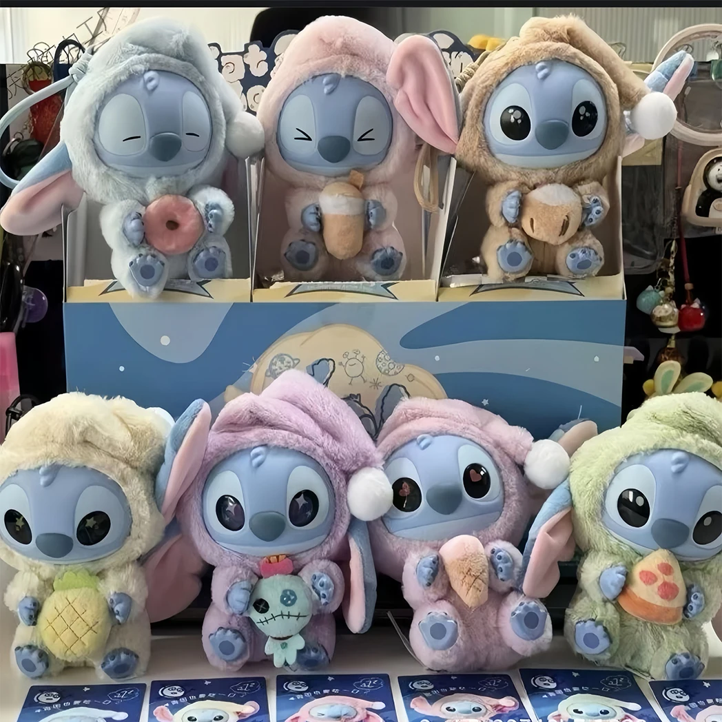 15cm ponto brinquedos de pelúcia disney kawaii 2025 nova figura de vinil boneca série comida bonito requintado pingente natal aniversário presente das crianças