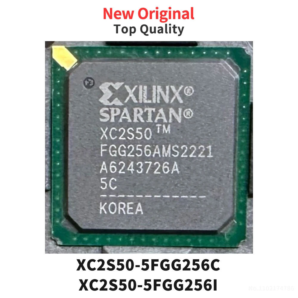 (1 Piece) XC2S50-5FGG256C XC2S50-5FGG256I BGA Original XC2S50 FFG256