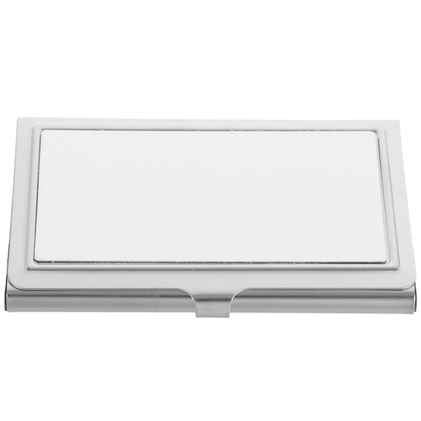 Sublimation Card Holder Blank Metal Name Card Box Lightweight Wear Resistant Small Size Efficient Storage Protection for Daily