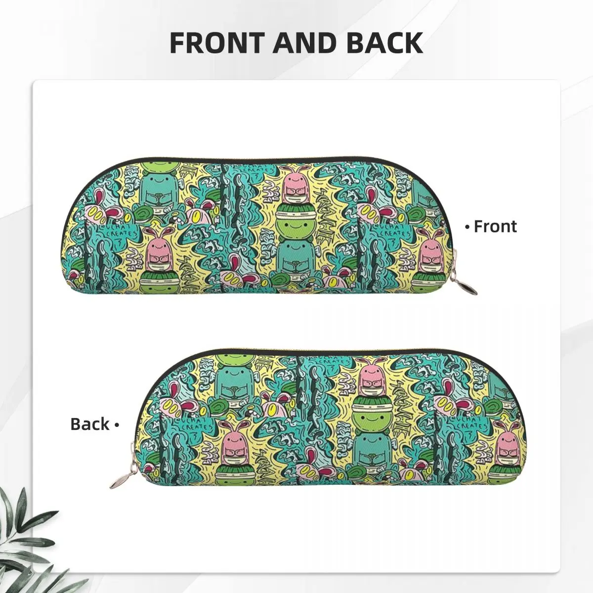 Zhc Zack مقلمة حامل قلم تخزين لوازم القرطاسية سعة كبيرة صندوق القلم حقيبة أقلام رصاص لهدايا صبي فتاة