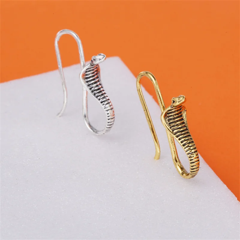 Egyptian Cobra Earrings Snake Egyptian Jewelry Earrings For Women Fashion Dangle Earrings Punk Goth Halloween Accessories