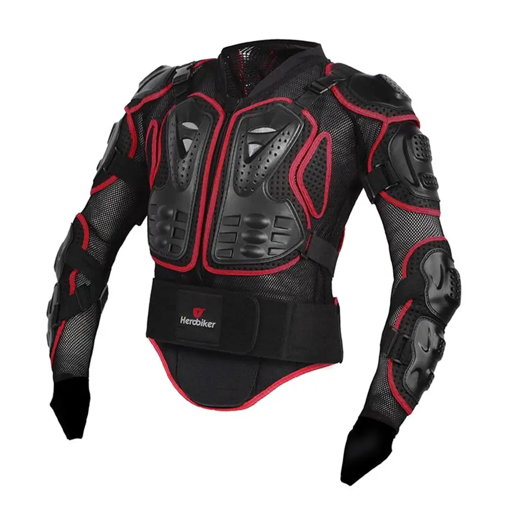 Unisex Motorbike Shoulder Spine Protective Armor Breathable Body Guard Vest Outerwear for Motorcycle and Skateboarding