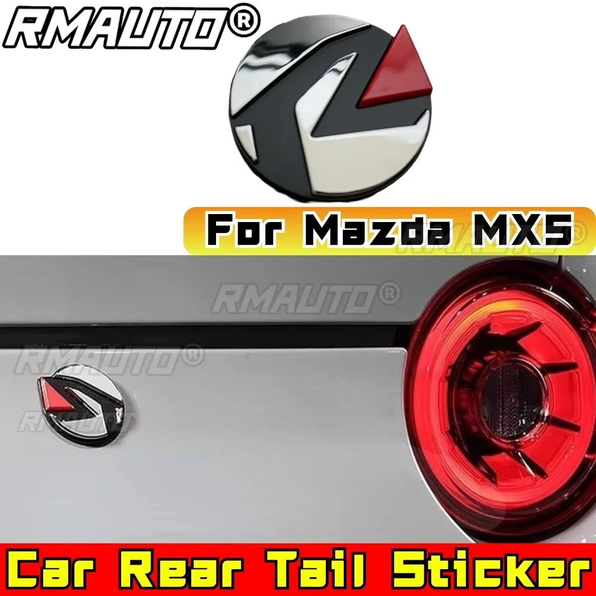 

Car Rear Trunk Decorative Strips Body Kit Car Rear Sticker For Mazda MX5 Spirit Racing Style Mazda 3 Exterior Part