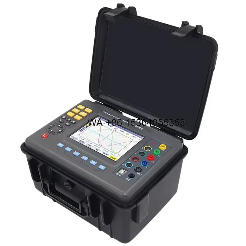 Wmwmnu for Huazheng HZZ-4000 Digital 3 Phase Power Quality Analyzer with 1 Year Warranty