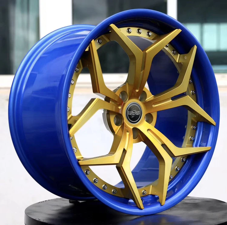 

20 21 22-inch forged rims for Lamborghini URUS Bentley Benz Mustang Audi BMW Ferrari 458 358 488 custom 2 piece forged wheels