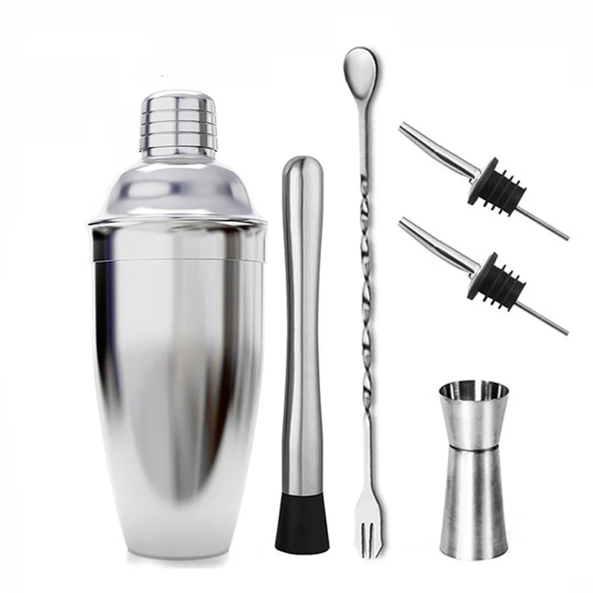 

Stainless Steel Boston Shaker for Bartender, Cocktail Mixer, Wine Drink, Bar Tools for Entertainment, Party, 550ml, 750ml