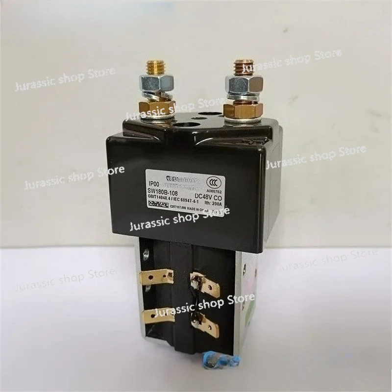 

Contactor SW180 SW180B-108 48V 200A Solenoid Relay Switch 48 Volt For Electric Forklift Pallet Truck Stacker