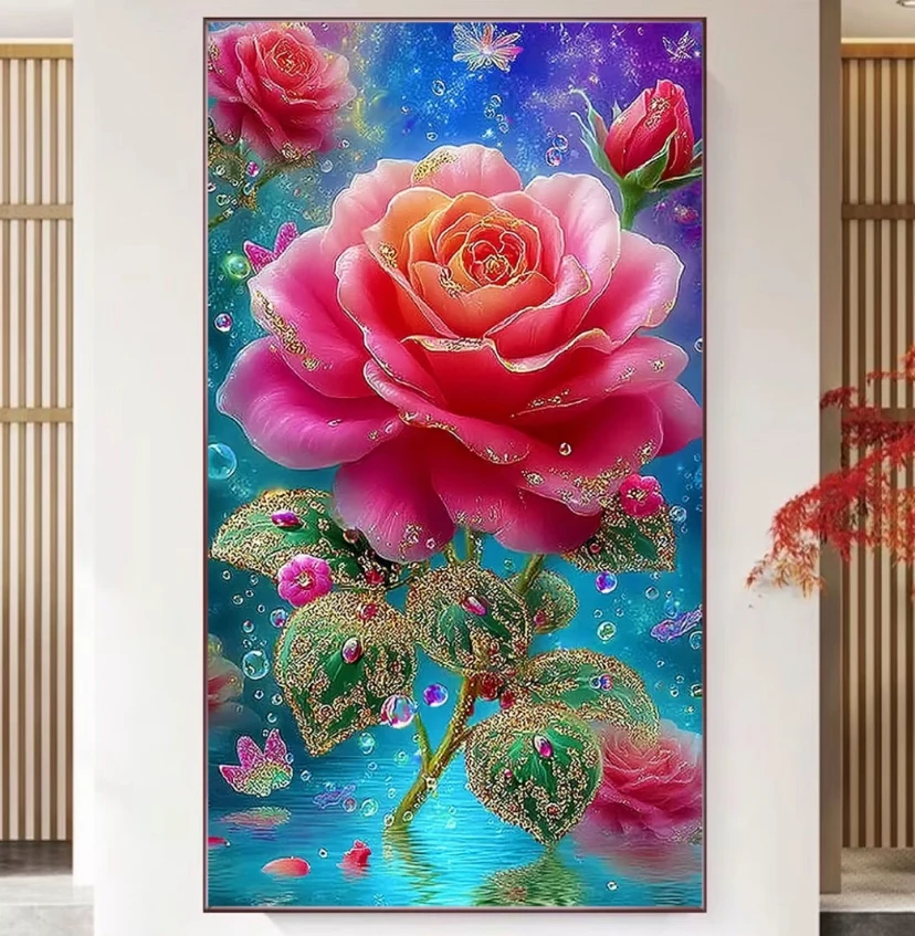 Zestawy do haftu krzyżykowego – Embroidery Rose Stitch recenzja i cena