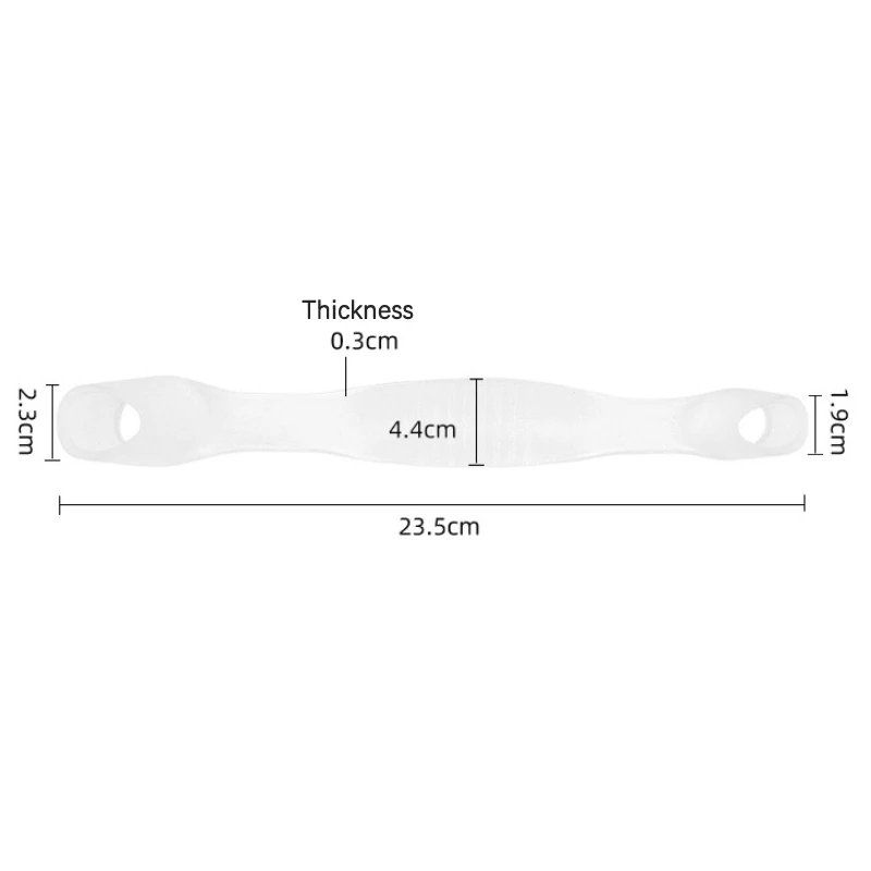 1 paio di piedi in Silicone ortopedico alluce valgo stecca correttore per dita dei piedi separatore dito sollievo dal dolore Pedicure strumento per la cura dei piedi