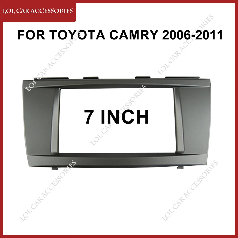 

Автомобильный радиоприемник 7 дюймов для Toyota Camry 2006-2011, проигрыватель Android MP5, панель с корпусом, корпус, 2 Din, стереоприборная панель