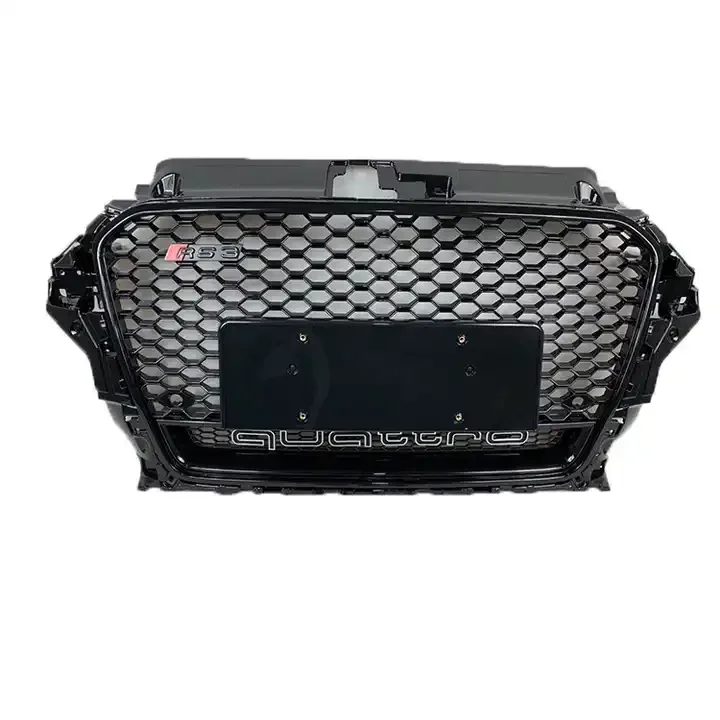 

Factory directly full mesh car front Grille For A3 RS3 2014 2015 2016 A3 8V Upgrade RS3 no logo custom