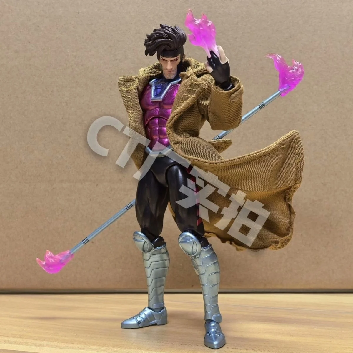 جديد Ct Toys Gambit الشكل Mafex 131 X-Men ولفيرين SHF أنيمي عمل الشكل تمثال جمع نموذج الهدايا الاطفال اللعب