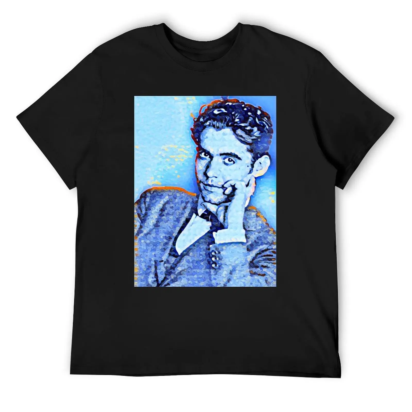 

Federico García Lorca Artwork Federico García Lorca Portrait Federico García Lorca Wall Art T-Shirt anime shirts men