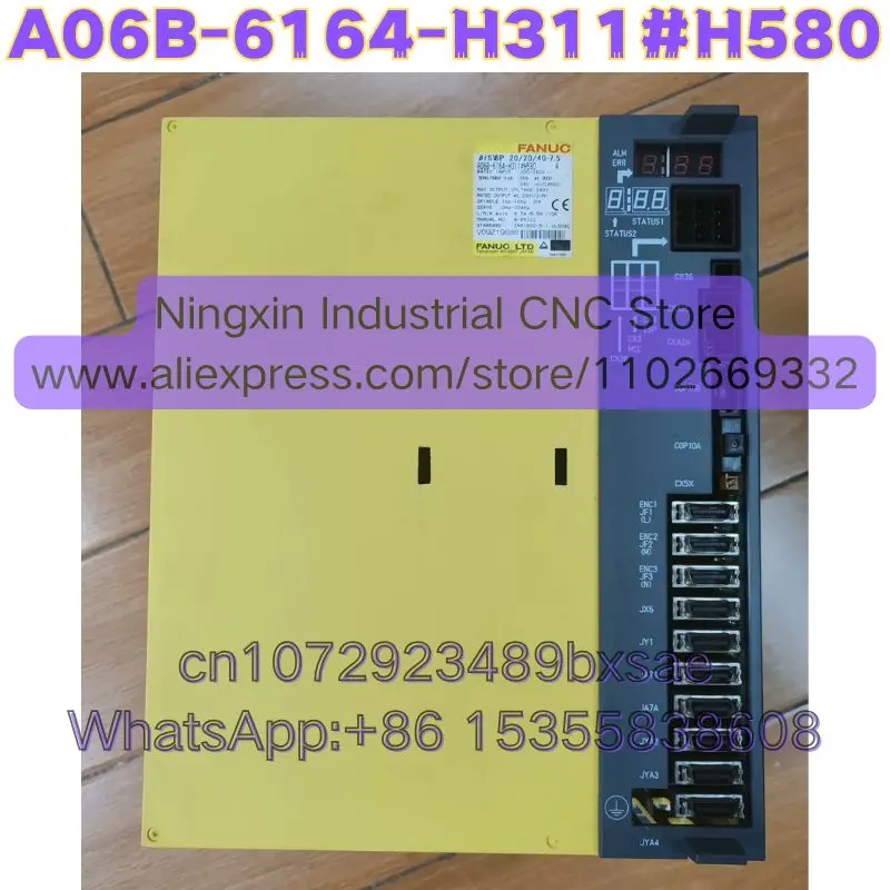 Used A06B-6164-H311#H580 Function Intact